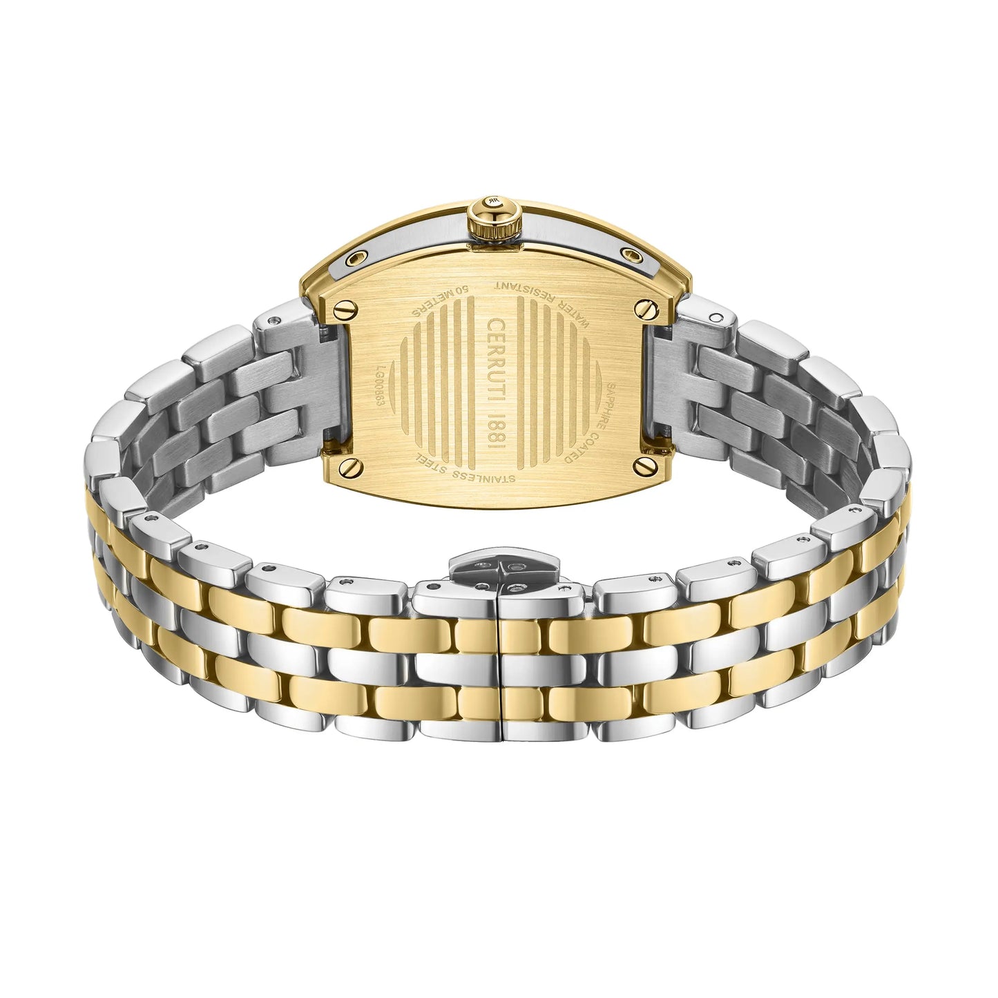 Cerruti CIWLG0086305 Calliano Two Tone Stainless Steel Bracelet
