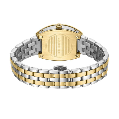 Cerruti CIWLG0086305 Calliano Two Tone Stainless Steel Bracelet