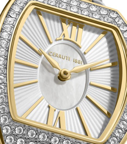 Cerruti CIWLG0086305 Calliano Two Tone Stainless Steel Bracelet