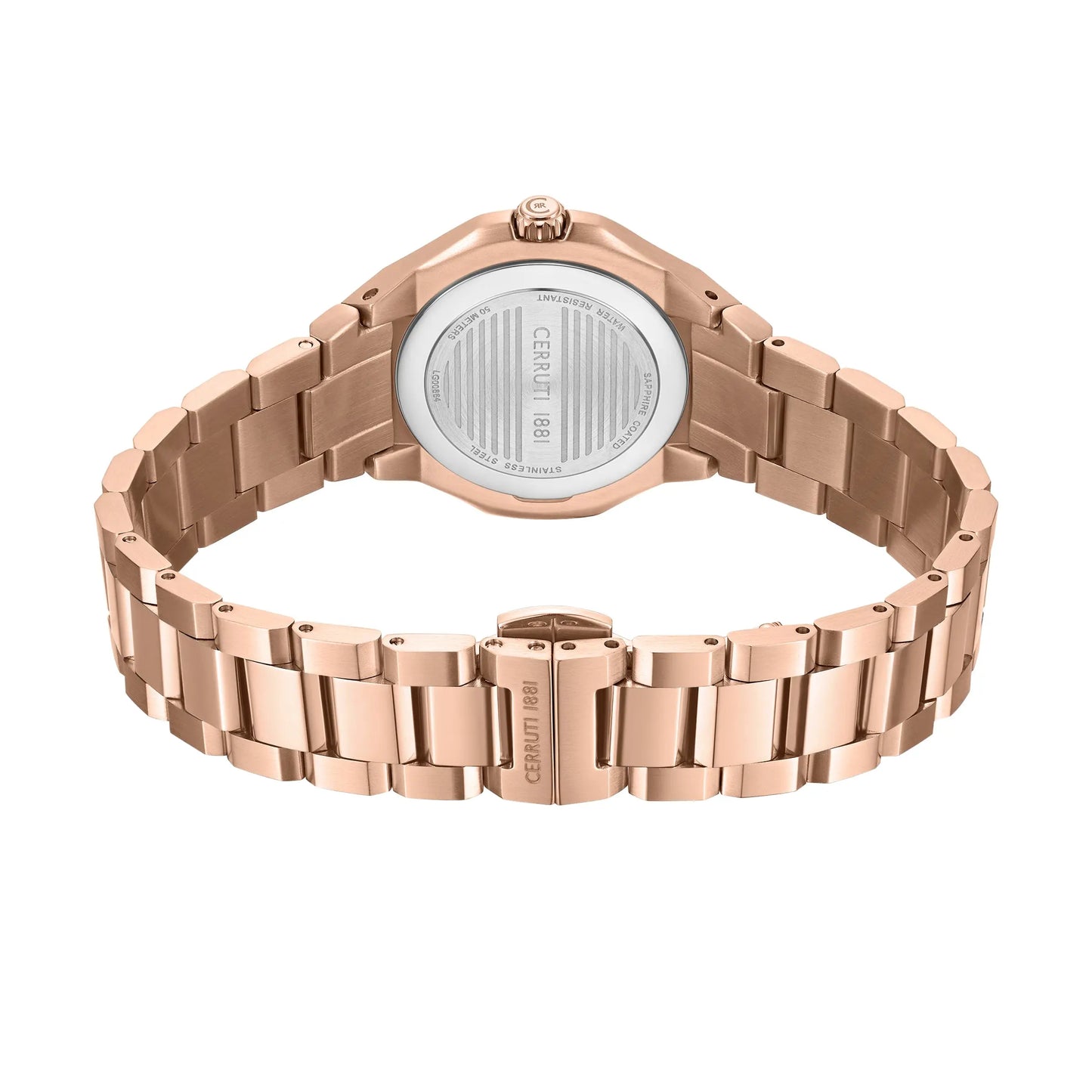 Cerruti CIWLG0086401 Lucardo Rose Gold Stainless Steel Bracelet