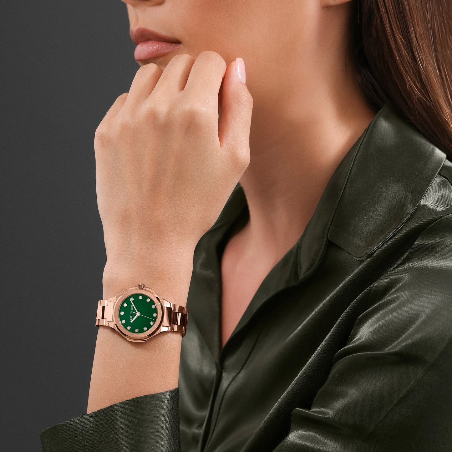 Cerruti CIWLG0086401 Lucardo Rose Gold Stainless Steel Bracelet