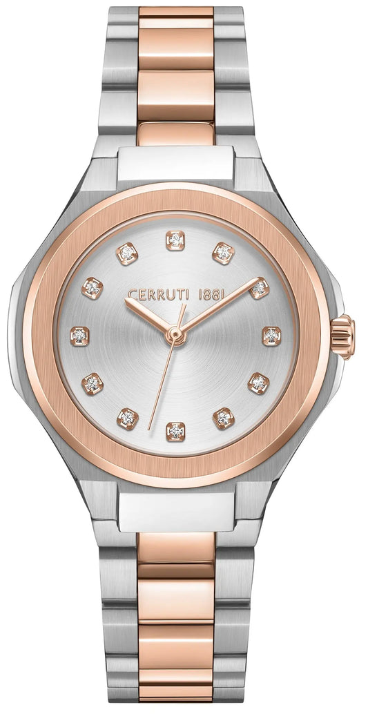 Cerruti CIWLG0086406 Lucardo Two Tone Stainless Steel Bracelet