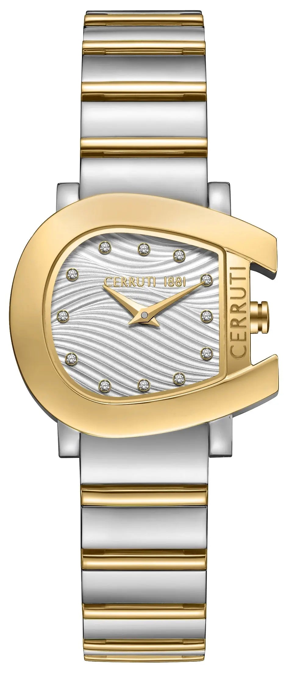 Cerruti CIWLG0086906 Cavallina Two Tone Stainless Steel Bracelet