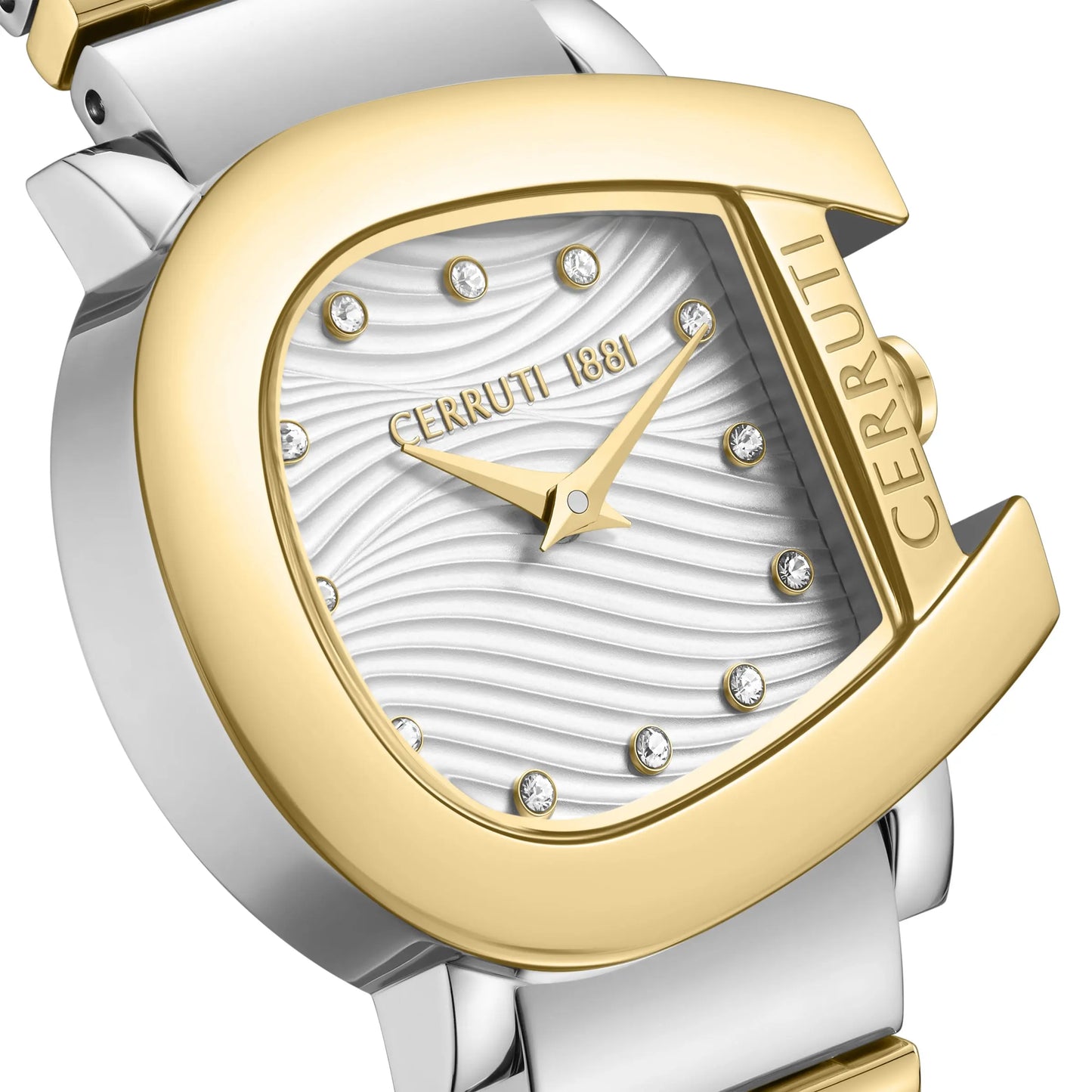 Cerruti CIWLG0086906 Cavallina Two Tone Stainless Steel Bracelet