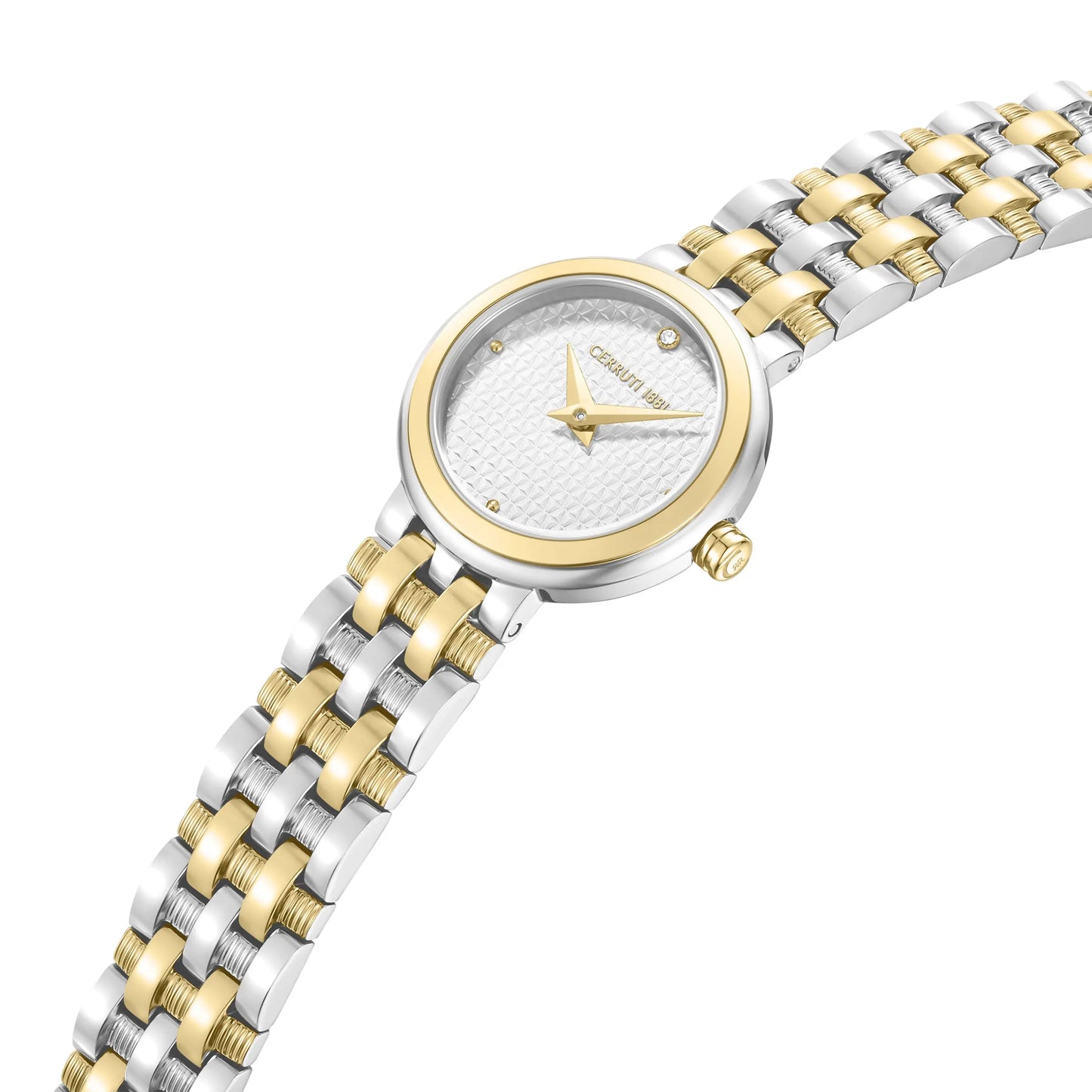 Cerruti CIWLG0095702 Lusia Two Tone Stainless Steel Bracelet