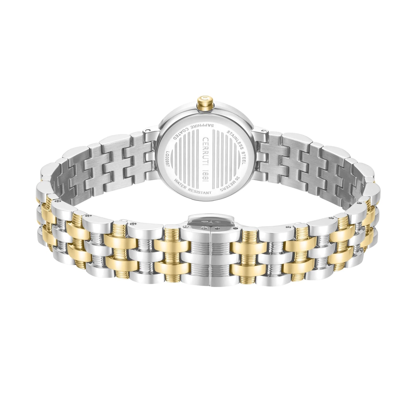 Cerruti CIWLG0095702 Lusia Two Tone Stainless Steel Bracelet