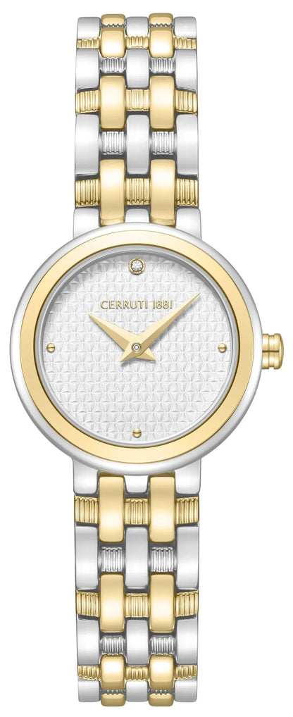 Cerruti CIWLG0095702 Lusia Two Tone Stainless Steel Bracelet
