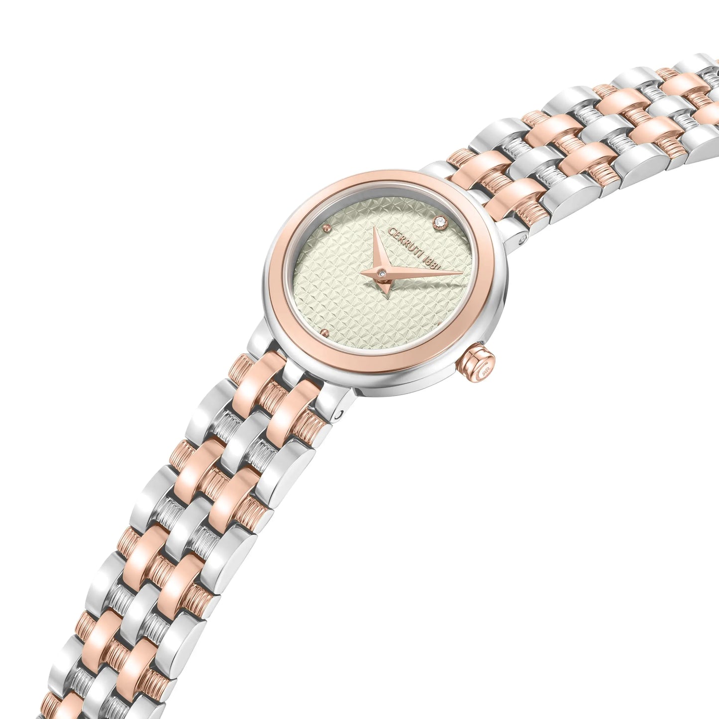 Cerruti CIWLG0095704 Lusia Two Tone Stainless Steel Bracelet