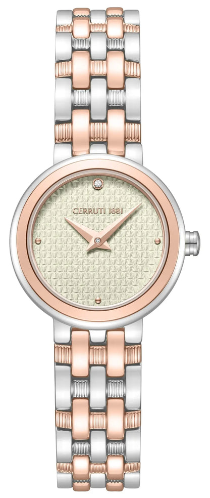 Cerruti CIWLG0095704 Lusia Two Tone Stainless Steel Bracelet