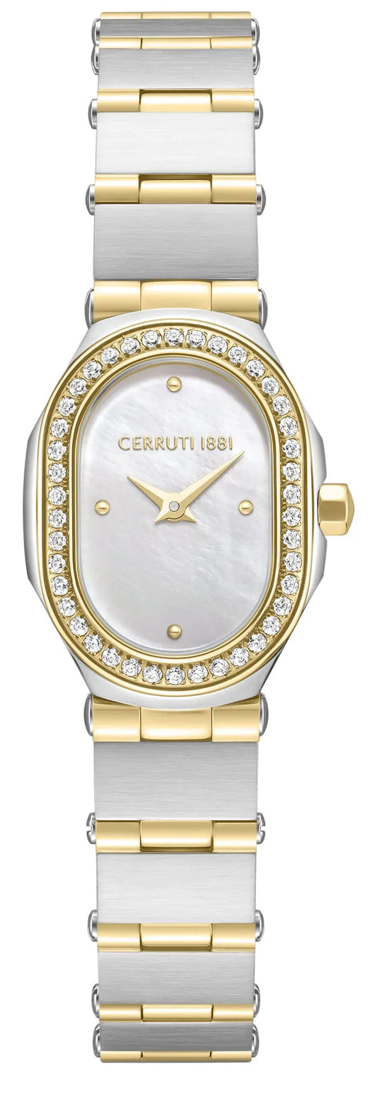 Cerruti CIWLG0097314 Aosta Two Tone Stainless Steel Bracelet