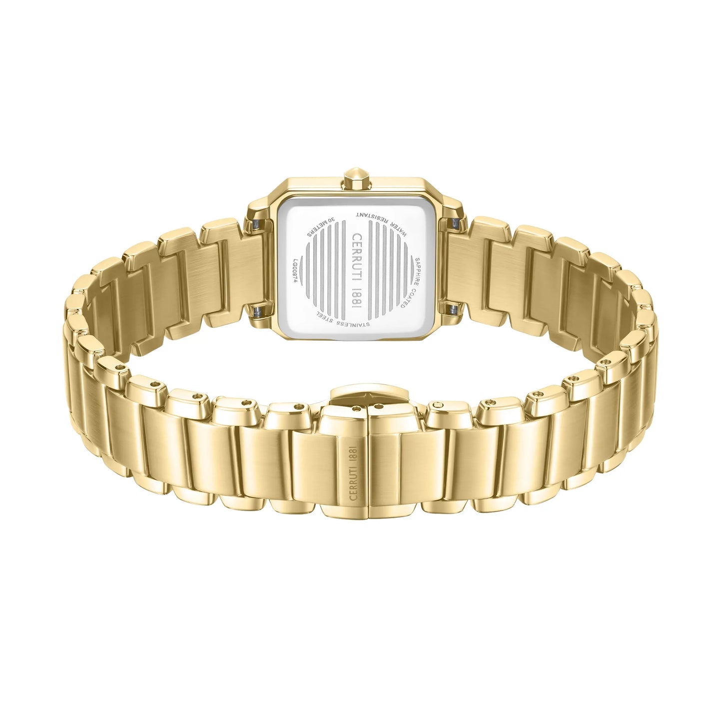 Cerruti CIWLG0097402 Perugia Gold Stainless Steel Bracelet