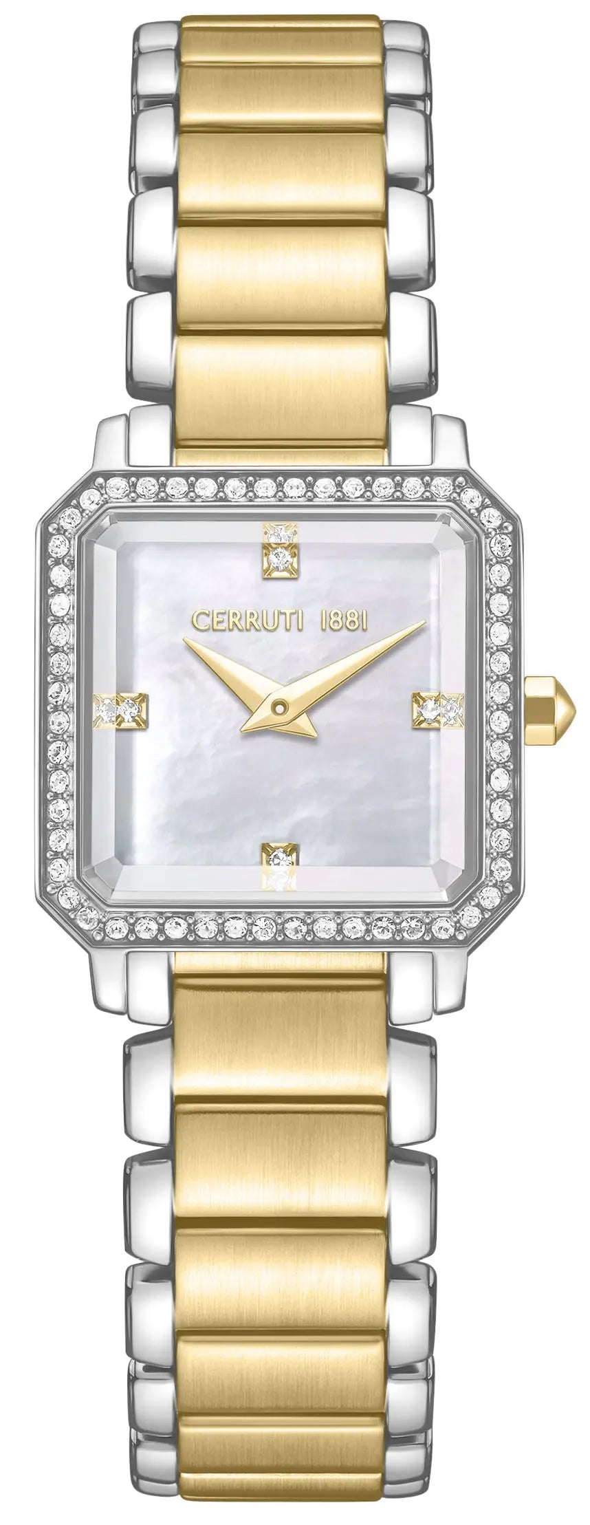 Cerruti CIWLG0097404 Perugia Two Tone Stainless Steel Bracelet