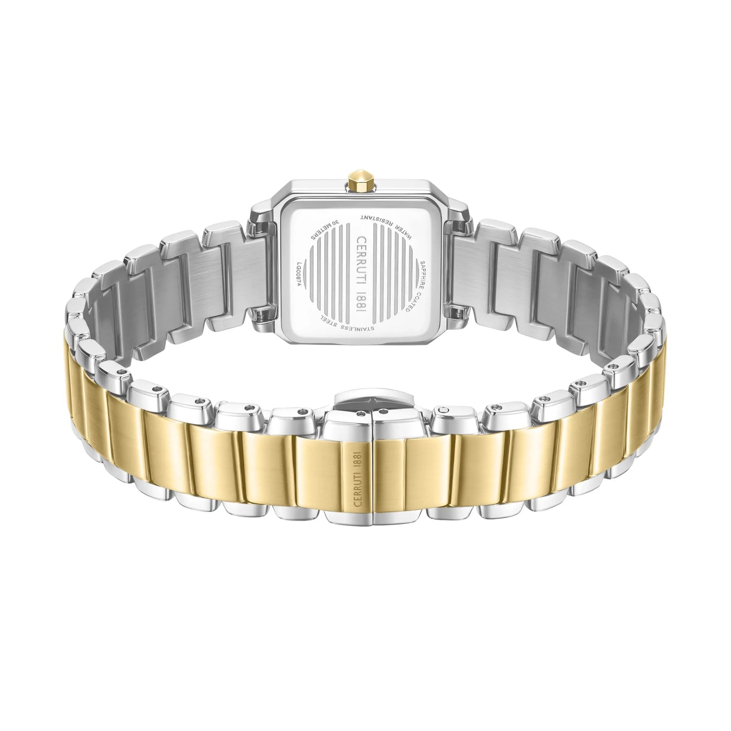 Cerruti CIWLG0097404 Perugia Two Tone Stainless Steel Bracelet
