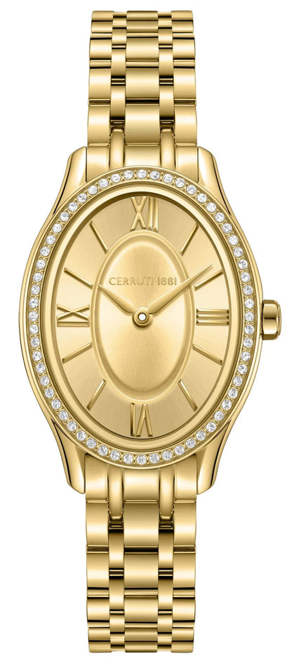 Cerruti CIWLG0097602 Brescia Gold Stainless Steel Bracelet