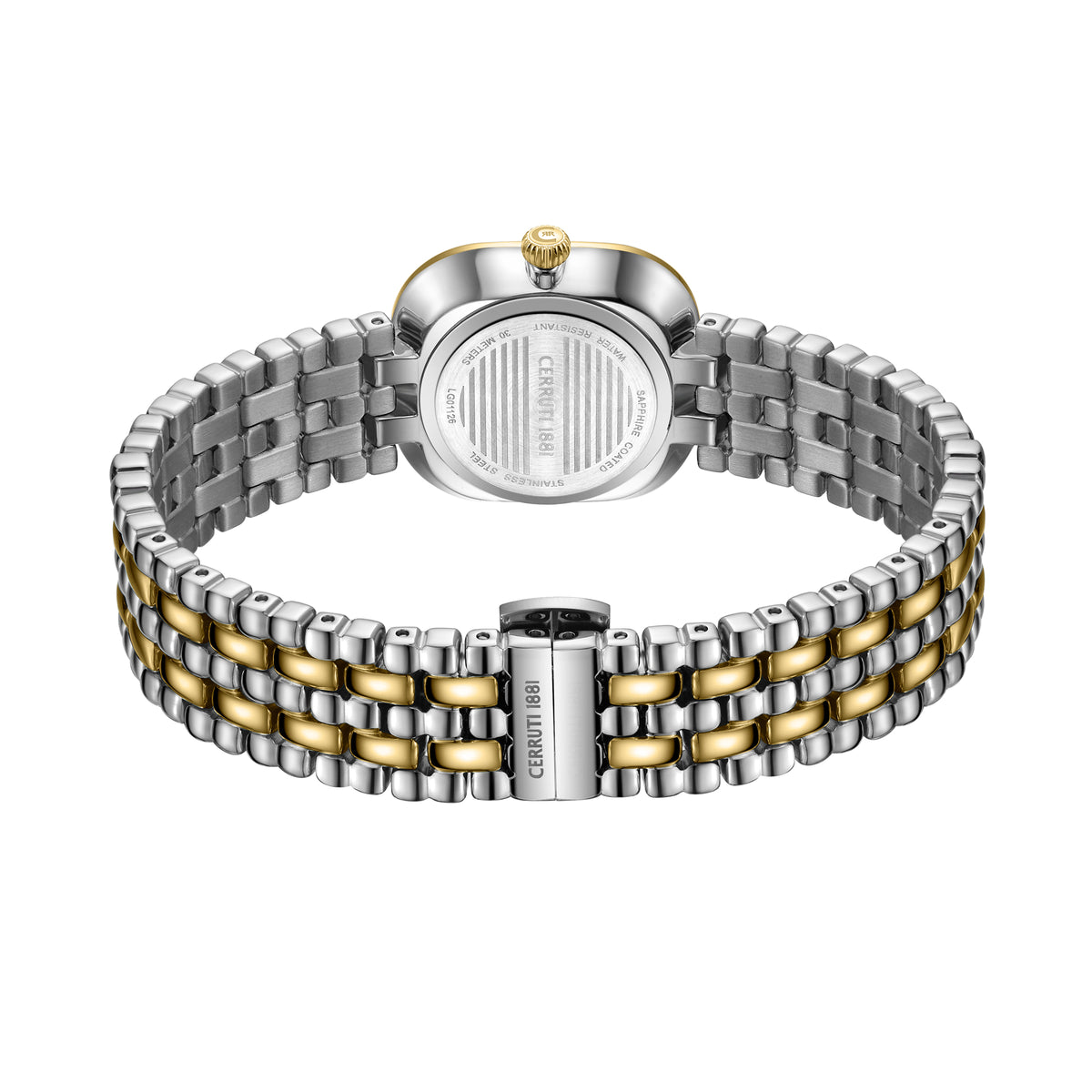 Cerruti CIWLG0112601 Casena Two Tone Stainless Steel Bracelet
