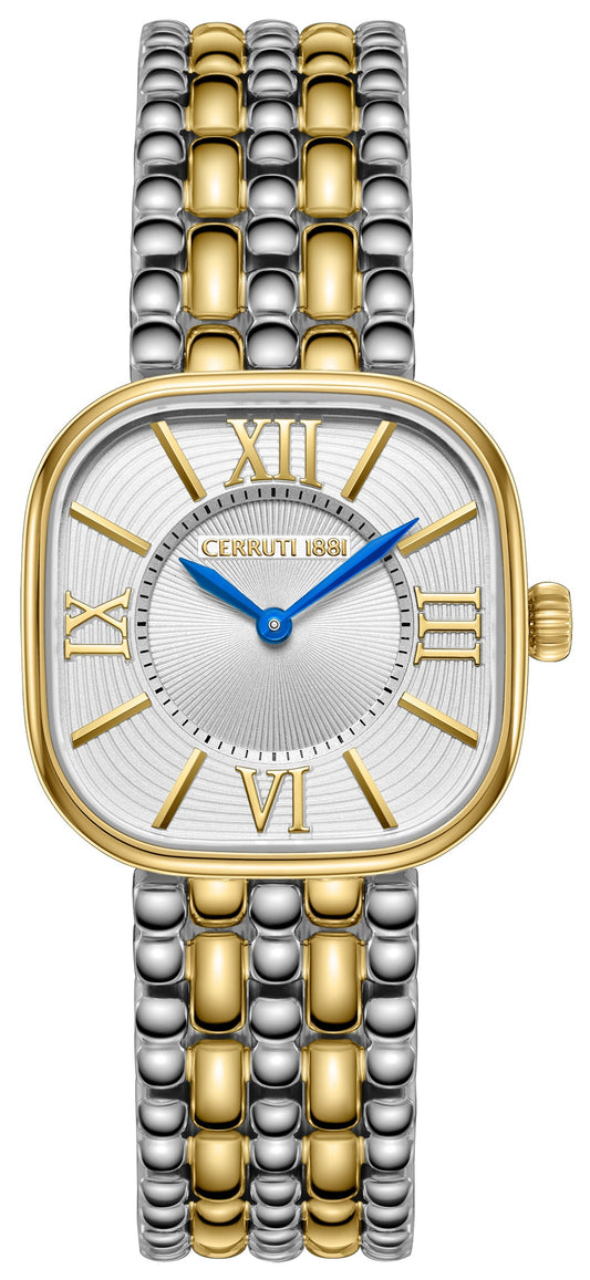Cerruti CIWLG0112601 Casena Two Tone Stainless Steel Bracelet