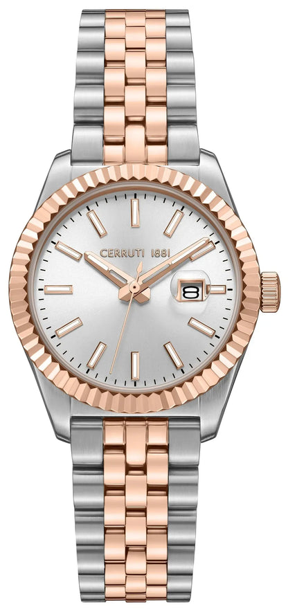 Cerruti CIWLH0084202 Chienti Two Tone Stainless Steel Bracelet