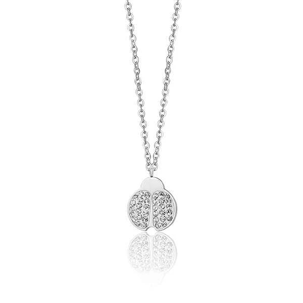 Luca Barra CK1287 Butterfly Steel Necklace