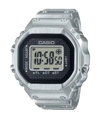 Casio CRW-001-1ER Digital Stainless Steel Ring Watch