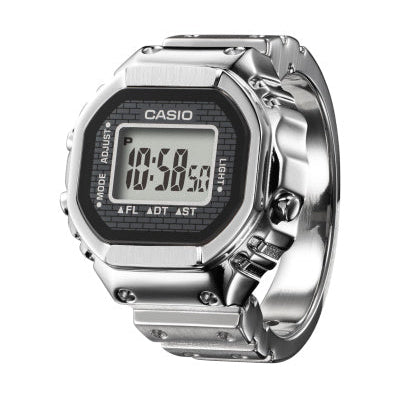 Casio CRW-001-1ER Digital Stainless Steel Ring Watch