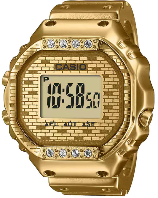 Casio CRW-001JB-9ER Gold Stainless Steel Ring Watch J Balvin Limited Edition