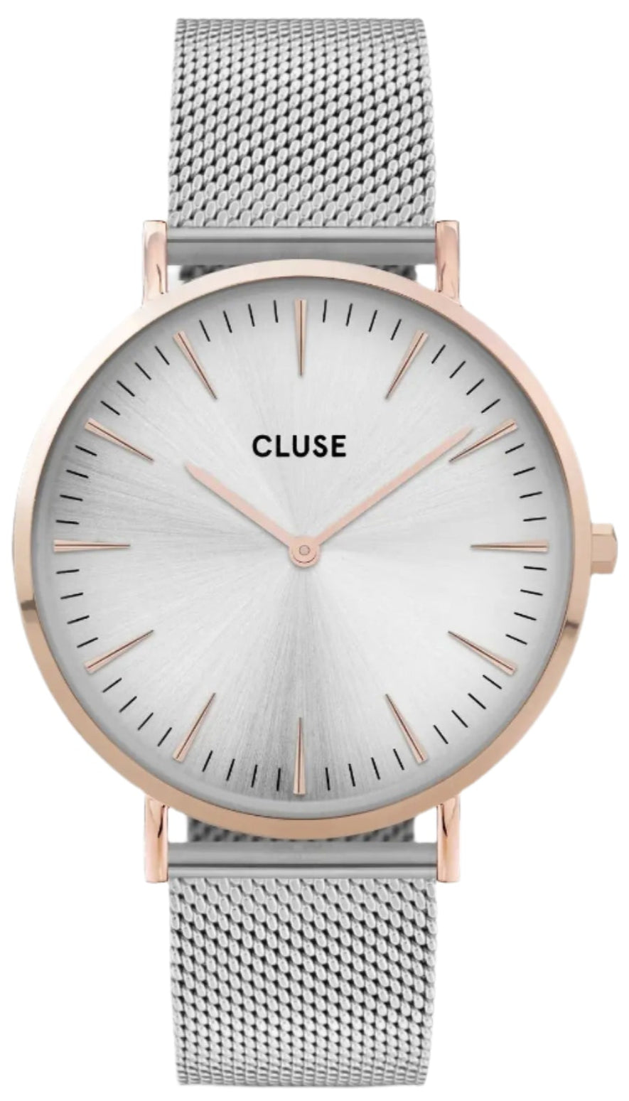 Cluse CW0101201006 Boho Chic Two Tone Stainless Steel Mesh Bracelet