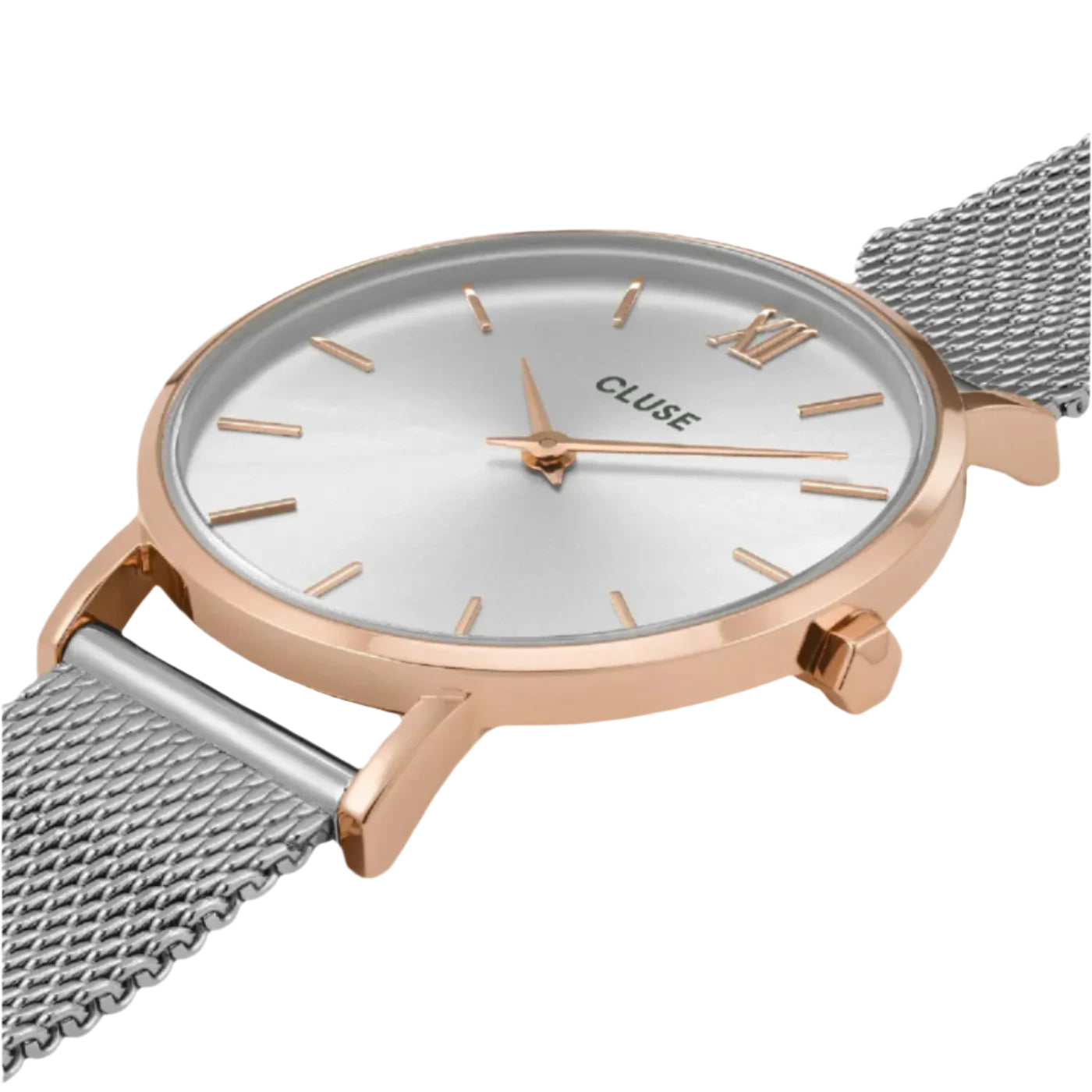 Cluse CW0101203004 Minuit Two Tone Stainless Steel Mesh Bracelet