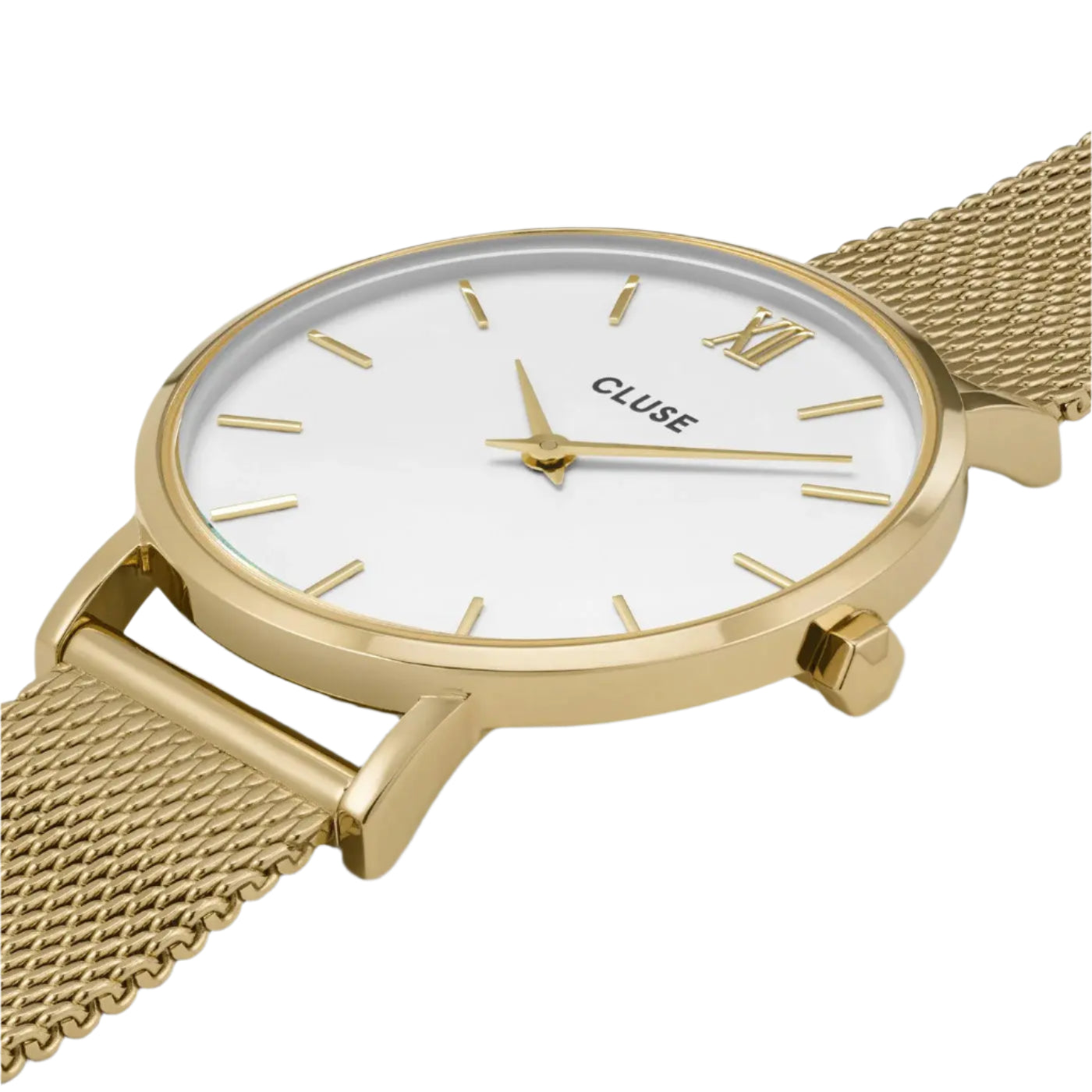 Cluse CW0101203007 Minuit Gold Stainless Steel Mesh Bracelet