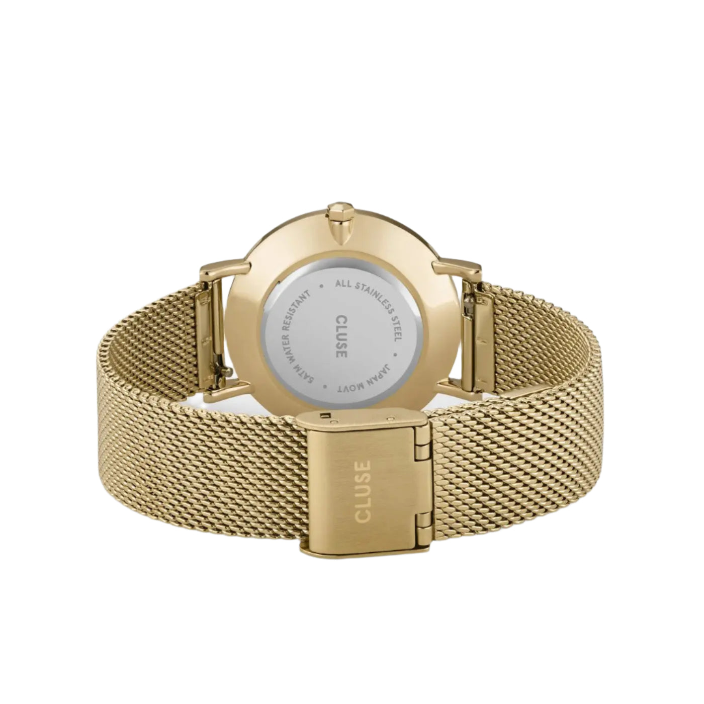 Cluse CW0101203007 Minuit Gold Stainless Steel Mesh Bracelet