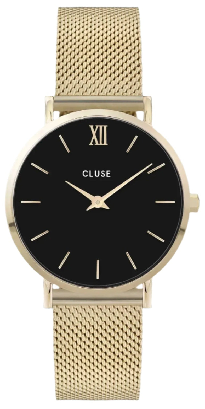 Cluse CW0101203017 Minuit Gold Stainless Steel Mesh Bracelet
