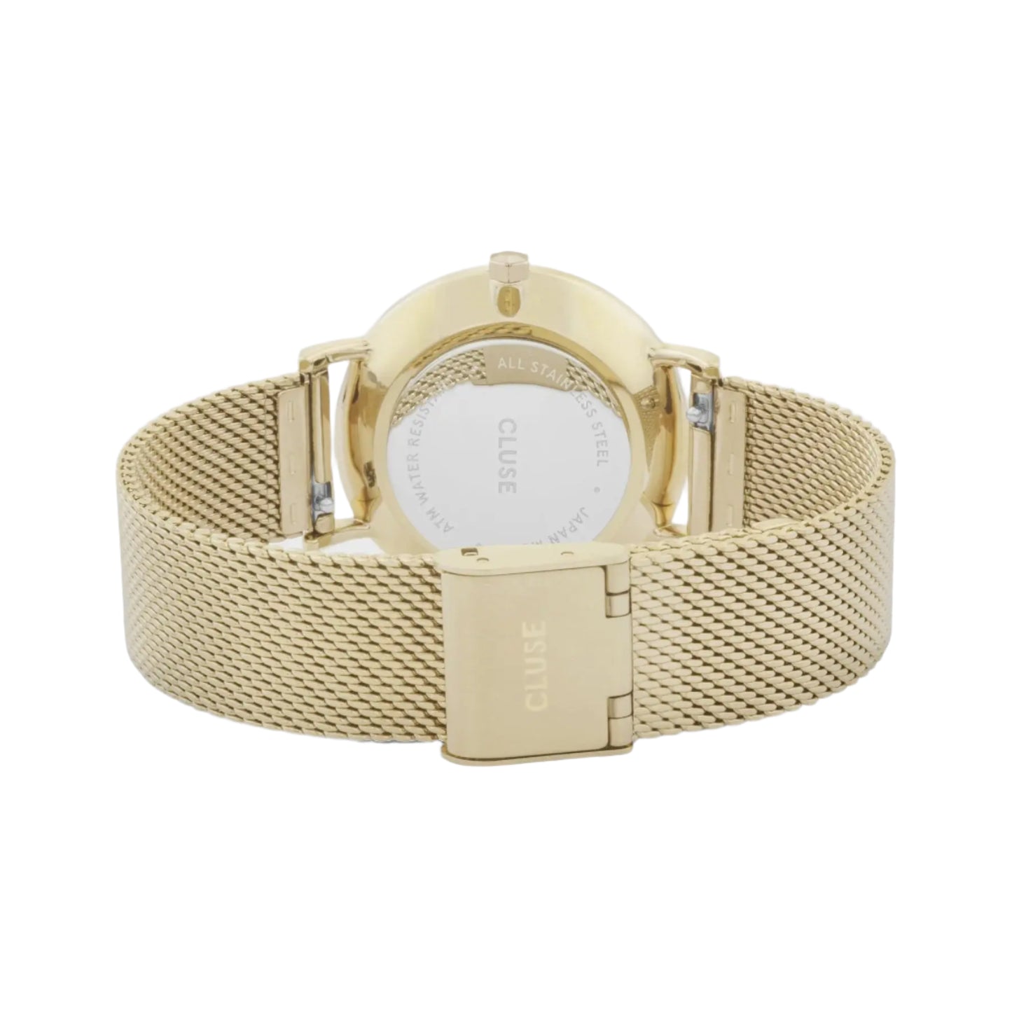 Cluse CW0101203017 Minuit Gold Stainless Steel Mesh Bracelet