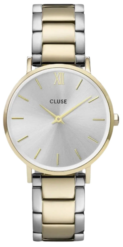 Cluse CW0101203028 Minuit Two Tone Stainless Steel Bracelet