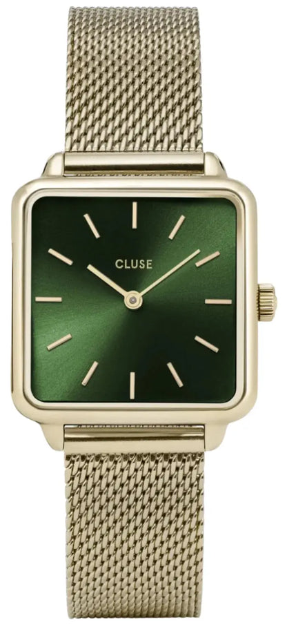 Cluse CW0101207013 La Tétragone Gold Stainless Steel Mesh Bracelet