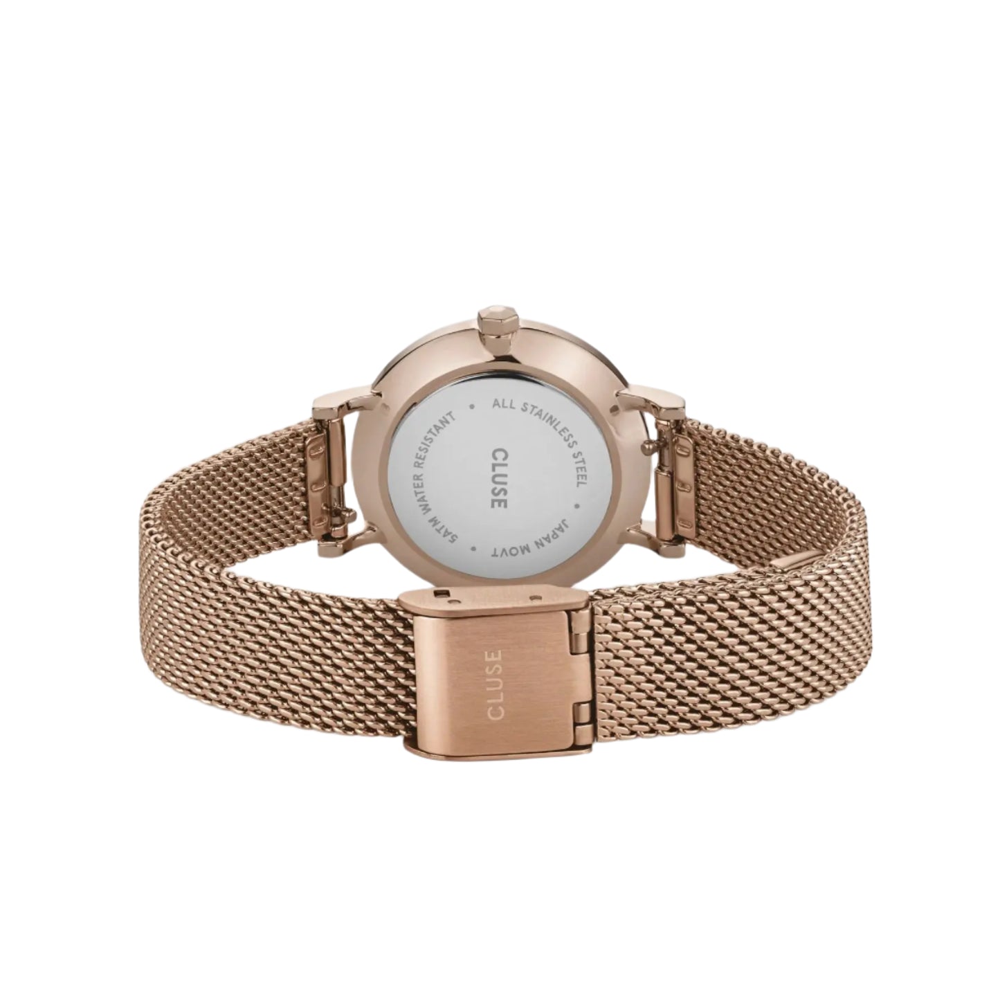 Cluse CW0101211003 Boho Chic Petite Rose Gold Stainless Steel Mesh Bracelet