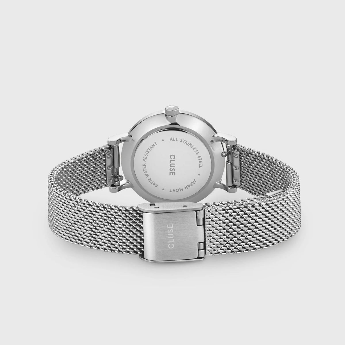 Cluse CW0101211007 Boho Chic Petite Silver Stainless Steel Mesh Bracelet