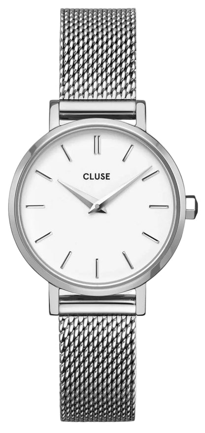 Cluse CW0101211007 Boho Chic Petite Silver Stainless Steel Mesh Bracelet