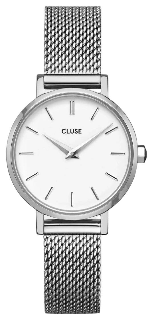 Cluse CW0101211007 Boho Chic Petite Silver Stainless Steel Mesh Bracelet