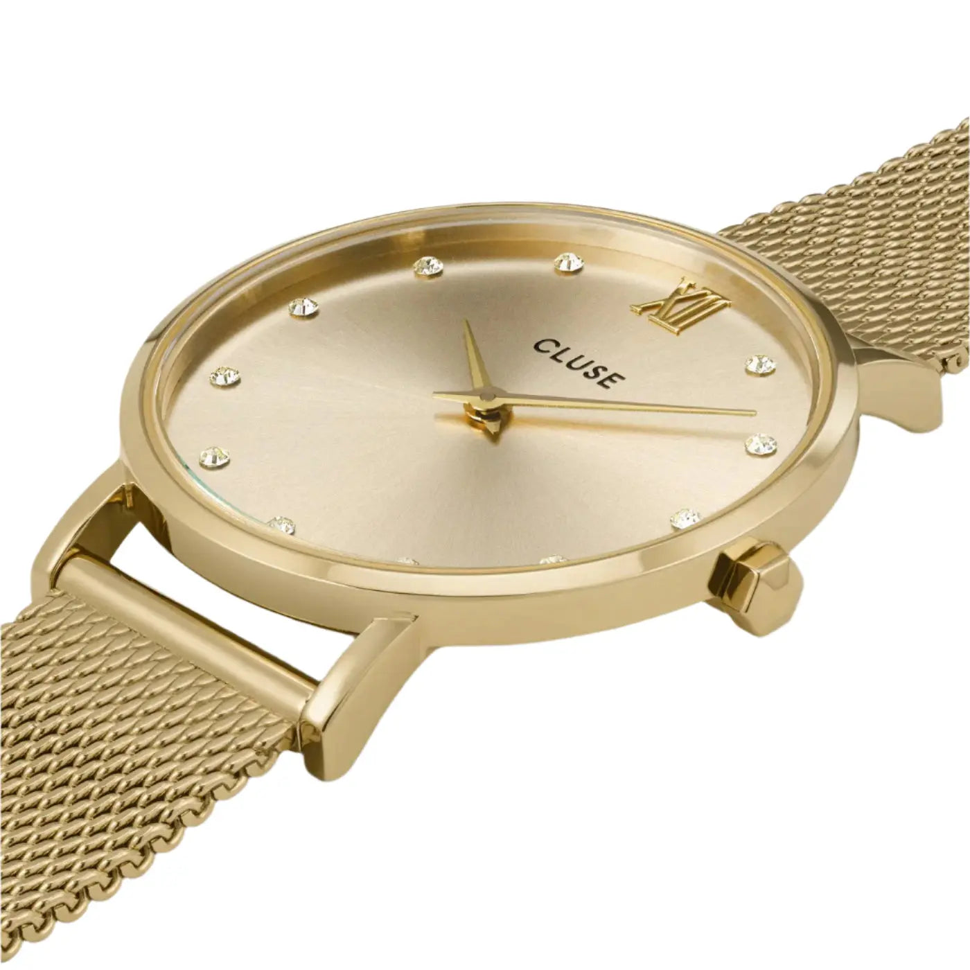 Cluse CW10204 Minuit Gold Stainless Steel Mesh Bracelet