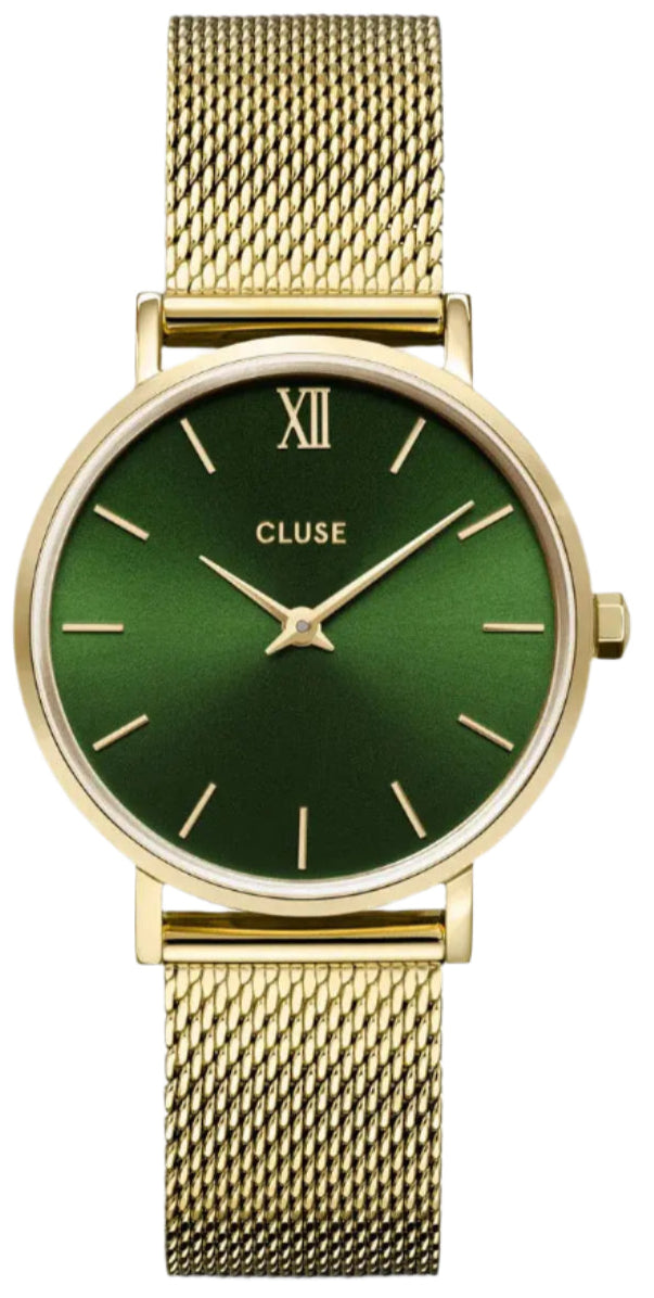 Cluse CW10206 Minuit Gold Stainless Steel Mesh Bracelet