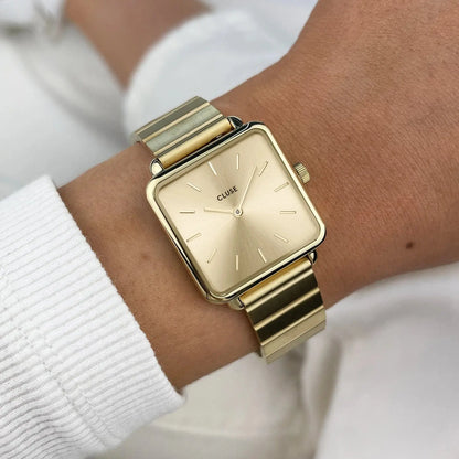 Cluse CW10306 La Tétragone Gold Stainless Steel Bracelet