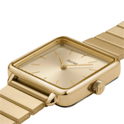 Cluse CW10306 La Tétragone Gold Stainless Steel Bracelet