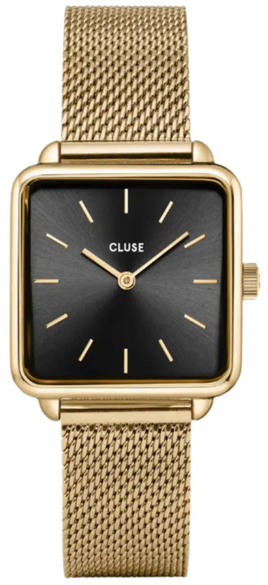 Cluse CW10308 La Tétragone Gold Stainless Steel Mesh Bracelet