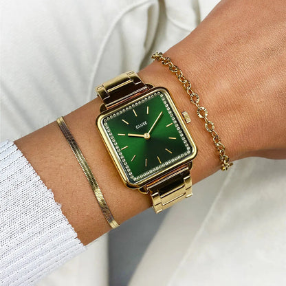 Cluse CW10311 La Tétragone Gold Stainless Steel Bracelet
