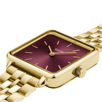 Cluse CW10312 La Tétragone Gold Stainless Steel Bracelet