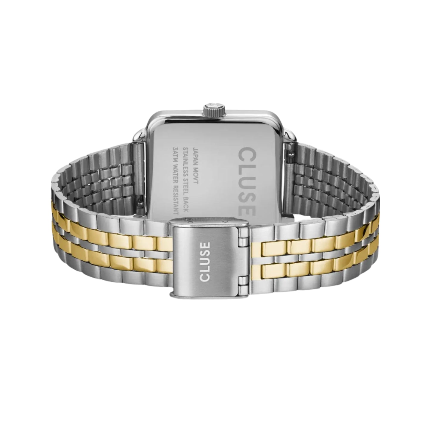 Cluse CW10313 La Tétragone Two Tone Stainless Steel Bracelet
