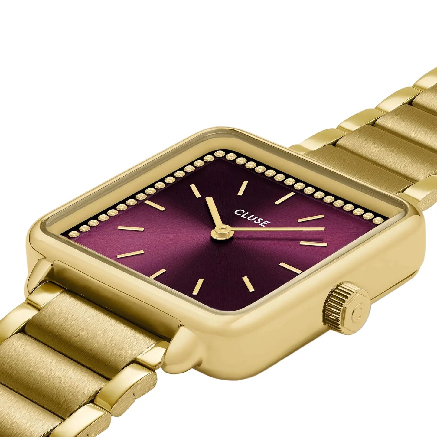 Cluse CW10314 La Tétragone Gold Stainless Steel Bracelet