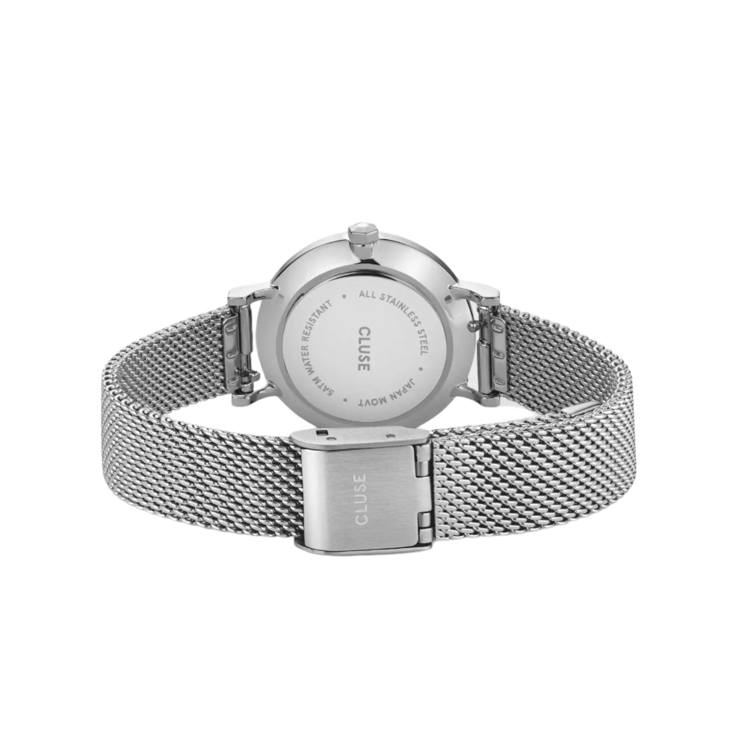 Cluse CW10502 Boho Chic Petite Silver Stainless Steel Mesh Bracelet