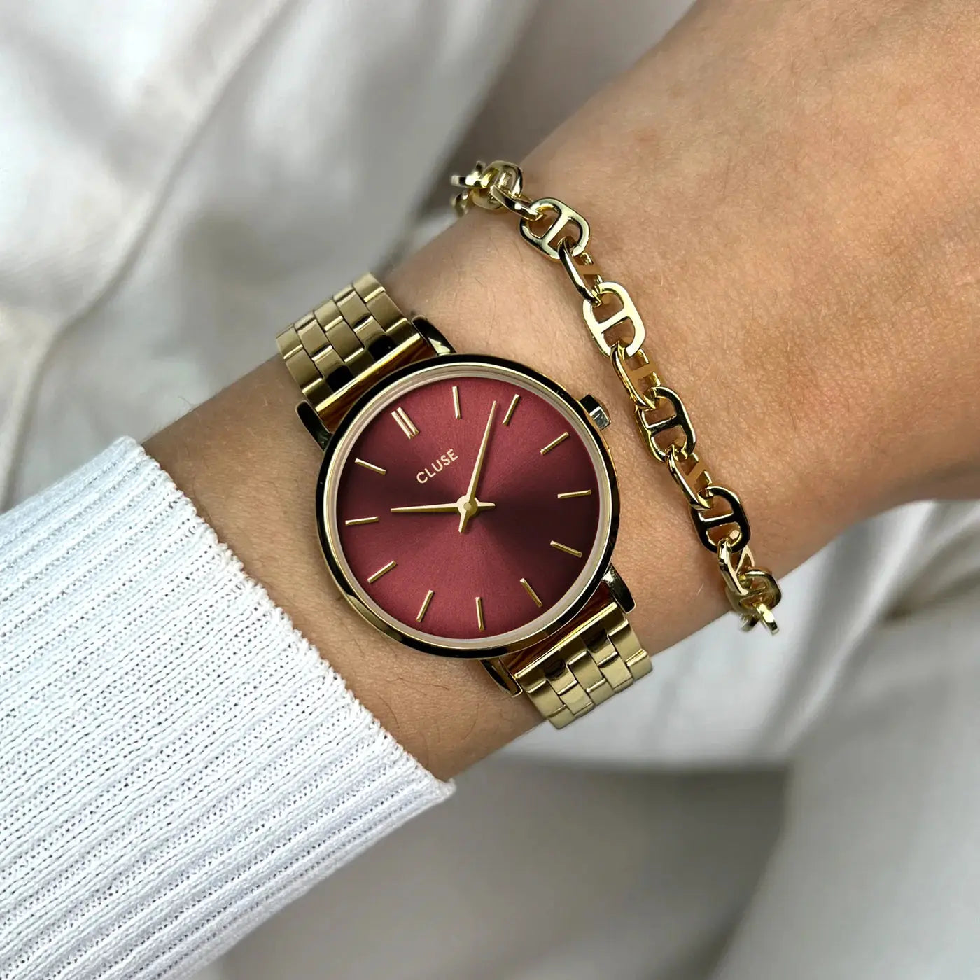 Cluse CW10505 Boho Chic Petite Gold Stainless Steel Bracelet