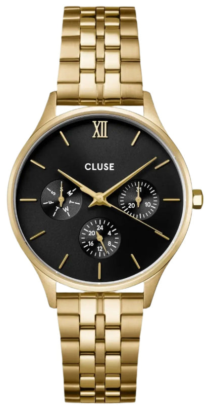 Cluse CW10707 Minuit Multifunction Gold Stainless Steel Bracelet