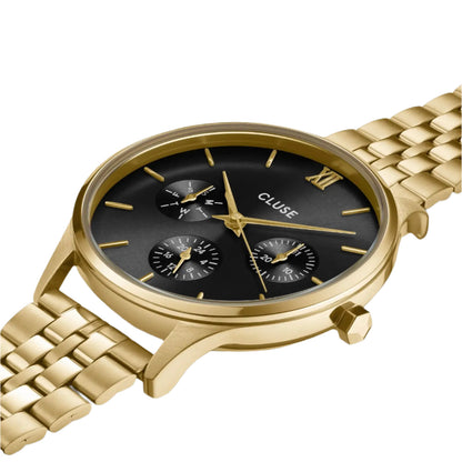 Cluse CW10707 Minuit Multifunction Gold Stainless Steel Bracelet